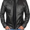 decrum mens leather jacket cafe racer style real lambskin leather jacket men 27