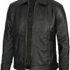 decrum vegan leather jacket men casual vintage style mens sustainable 1 1