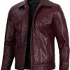 decrum vegan leather jacket men casual vintage style mens sustainable 2 1